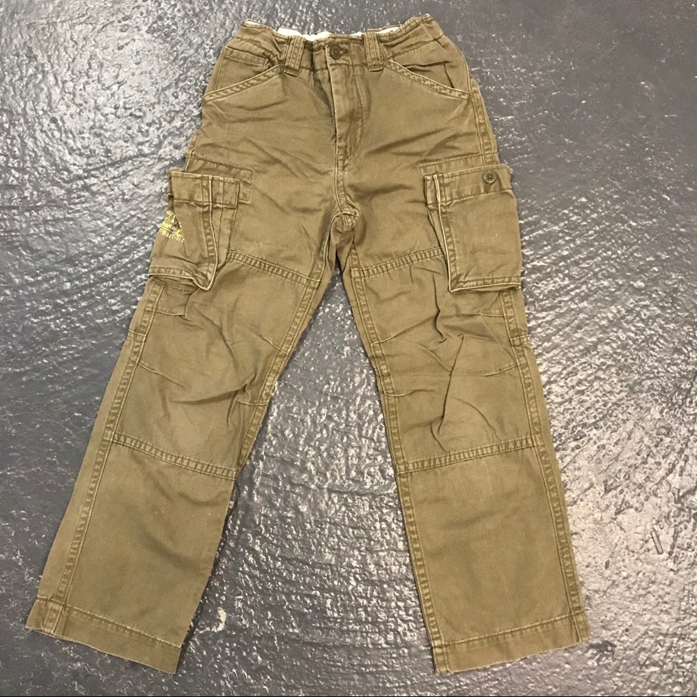 GAP Kids Khaki Cargo Cotton Pants - 12 Reg